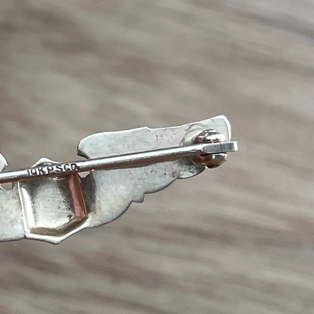 Vintage Pre-WWII 1920-1930’s‎ 10K Gold US Army Air Force “Wings” Badge